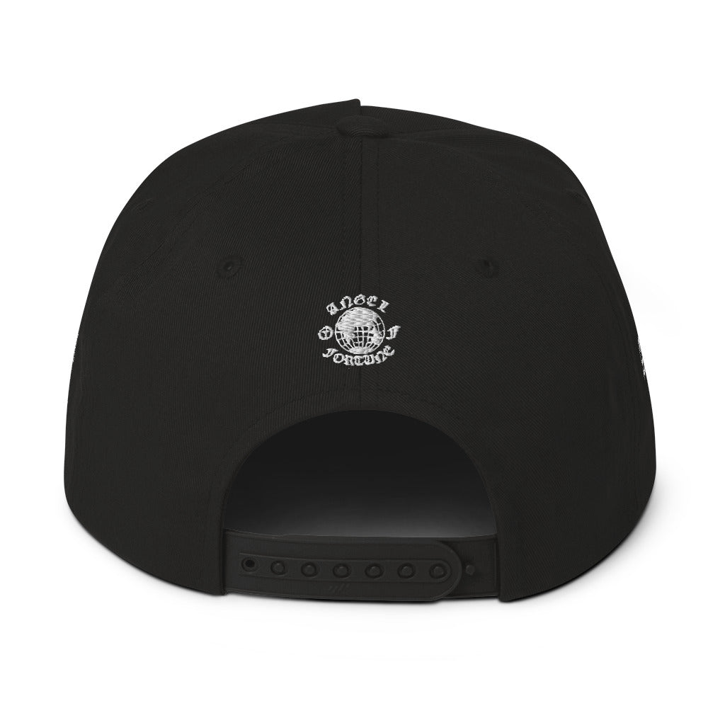 Diamond angel - Black Flat Bill Cap