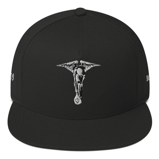 Diamond angel - Black Flat Bill Cap