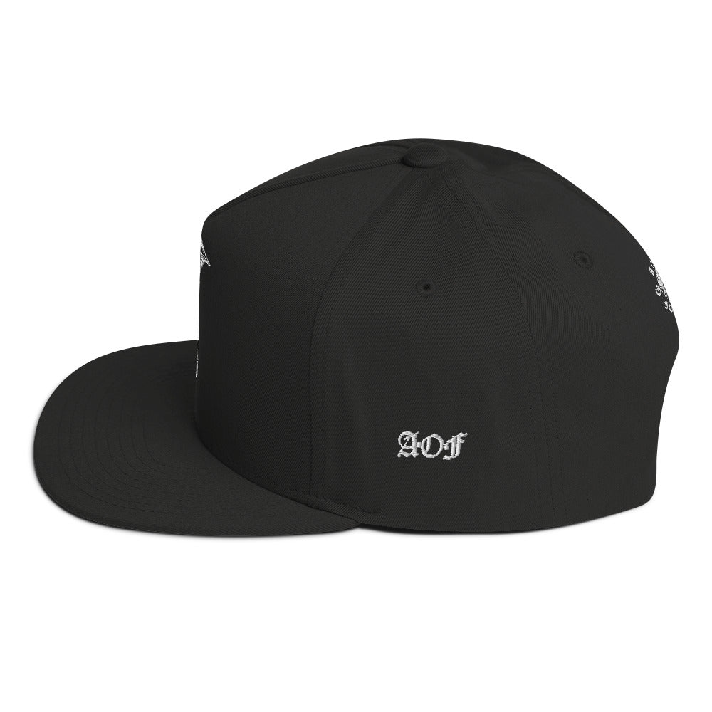 Diamond angel - Black Flat Bill Cap