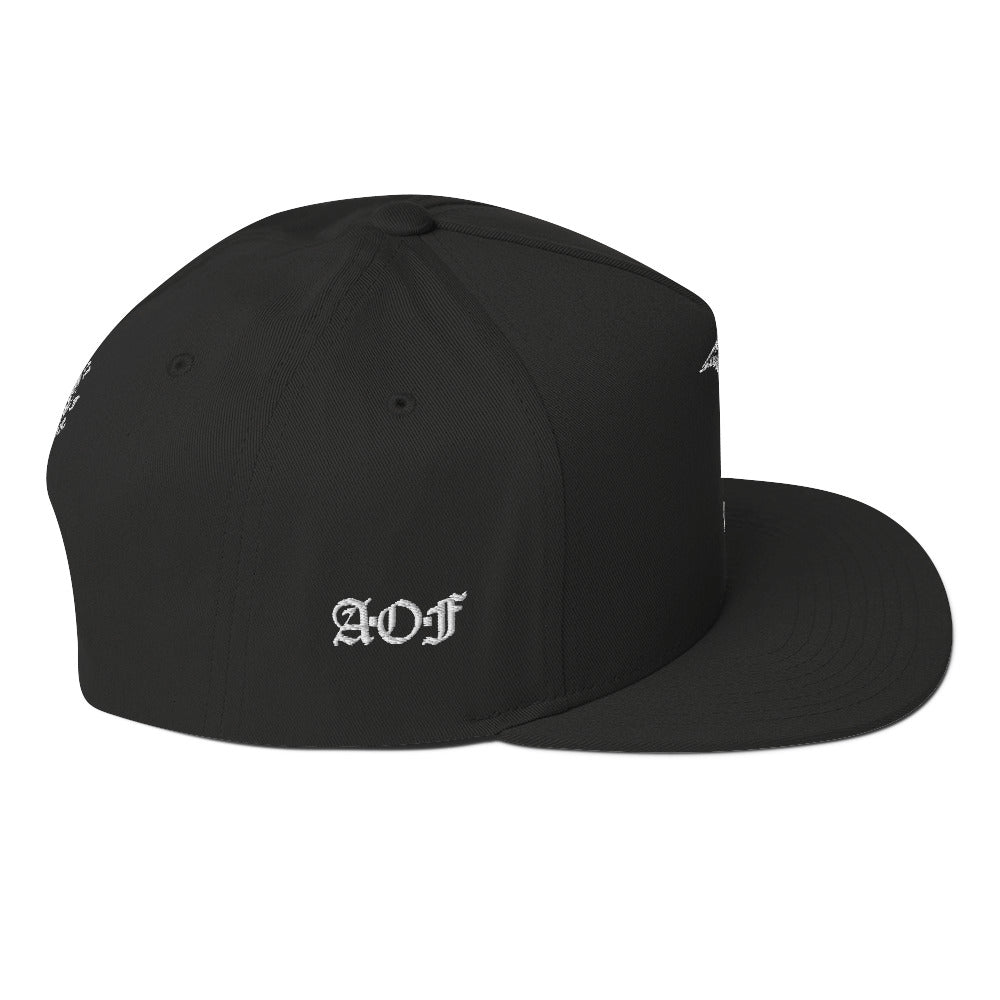 Diamond angel - Black Flat Bill Cap